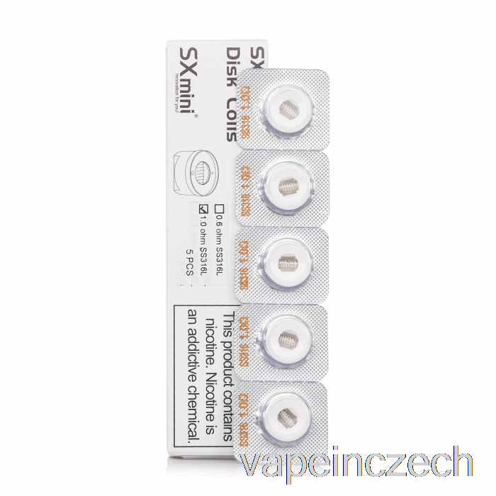 Yihi Sx Nano Ada Náhradní Cívky 1,0ohm Cívky Vape Bez Nikotinu